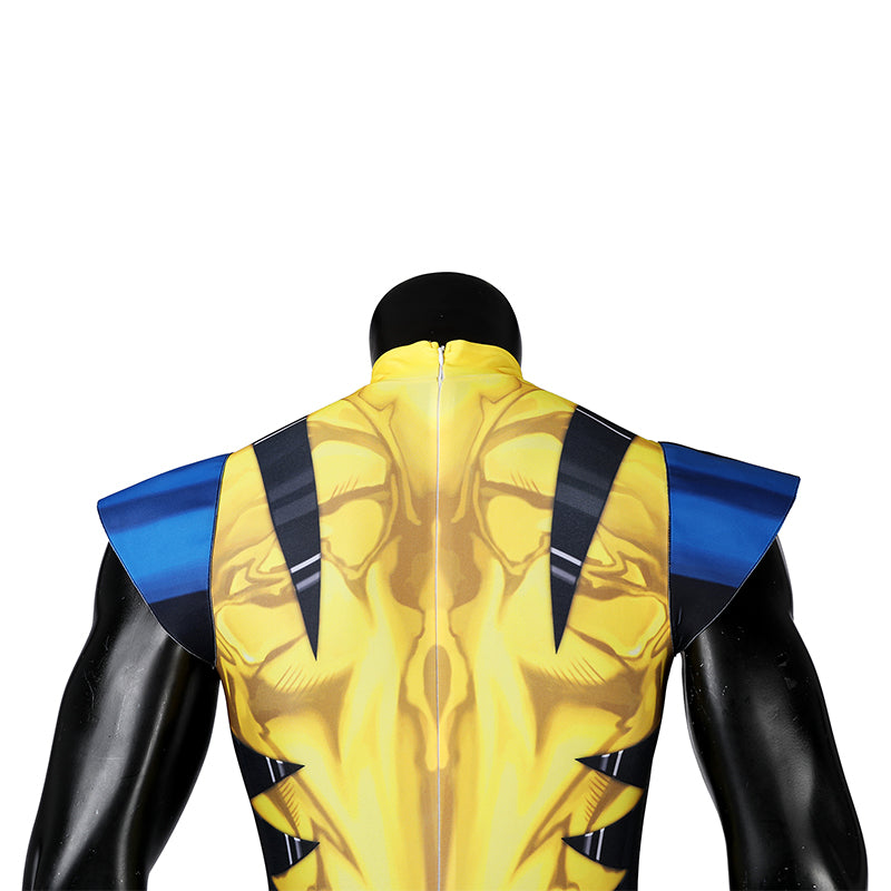 X Men 97 Wolverine Cosplay Costume Printed Spandex Halloween Outfit ACcosplay