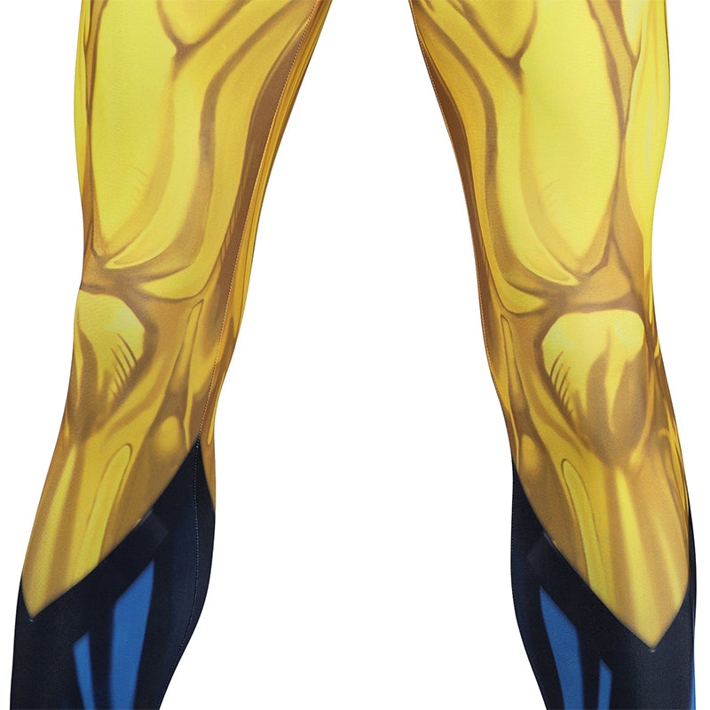 X Men 97 Wolverine Cosplay Costume Printed Spandex Halloween Outfit ACcosplay