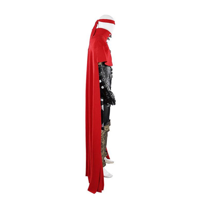 Final Fantasy VII Rebirth Vincent Valentine Cosplay Costume Red Halloween Suit ACcosplay