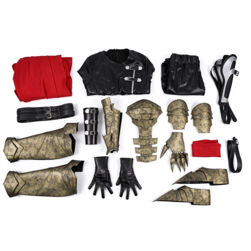 Final Fantasy VII Rebirth Vincent Valentine Cosplay Costume Red Halloween Suit ACcosplay