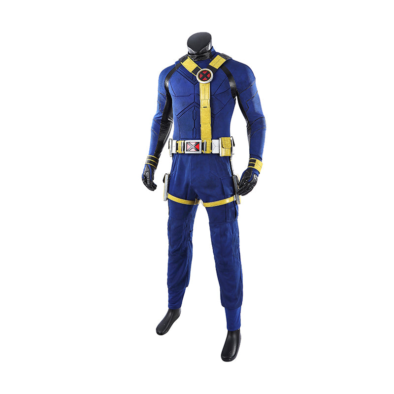 Avengers Doomsday Cyclops Scott Cosplay Costume Halloween Party Suit Accosplay