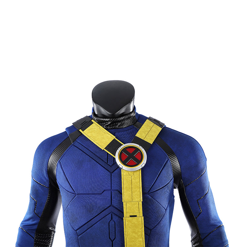Avengers Doomsday Cyclops Scott Cosplay Costume Halloween Party Suit Accosplay