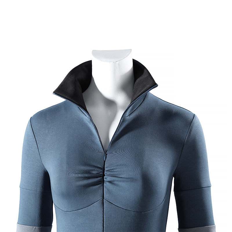 Absolute Selina Kyle Cosplay Costume Selina Kyle Cosplay Blue Suit With Tail ACcosplay