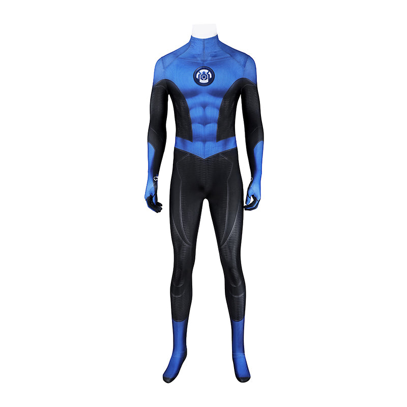 Marvel's Spider-Man 2: New F4 Suit New Blue Fantastic 4 Cosplay Costumes ACcosplay