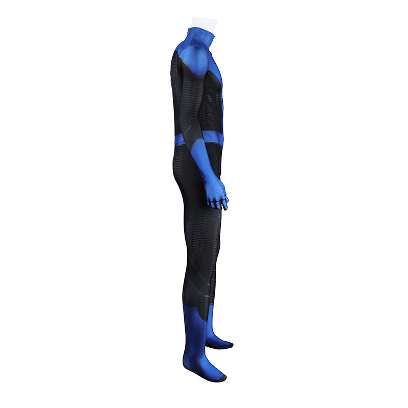Marvel's Spider-Man 2: New F4 Suit New Blue Fantastic 4 Cosplay Costumes ACcosplay