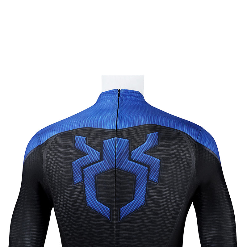 Marvel's Spider-Man 2: New F4 Suit New Blue Fantastic 4 Cosplay Costumes ACcosplay