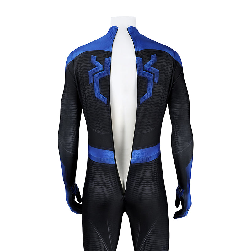 Marvel's Spider-Man 2: New F4 Suit New Blue Fantastic 4 Cosplay Costumes ACcosplay