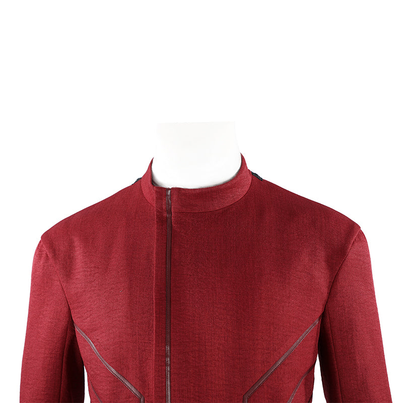 Avengers Doomsday Magneto Cosplay Costume With Cloak Halloween Red Suit ACcosplay