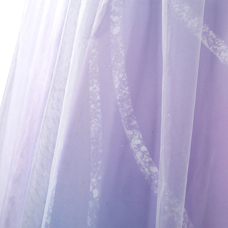 Wicked Witch 2 Glinda Cosplay Costume Purple Dress Halloween Costume Outfit ACcosplay