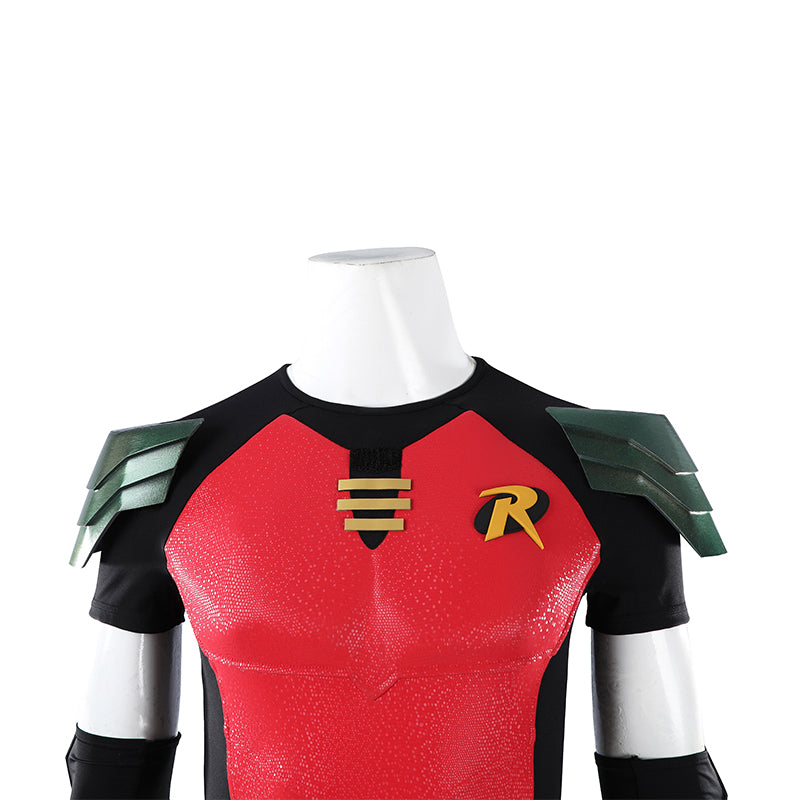 Tim Drake Red Robin Cosplay Costume Full Set Men Robin Superhero Outfit ACcosplay