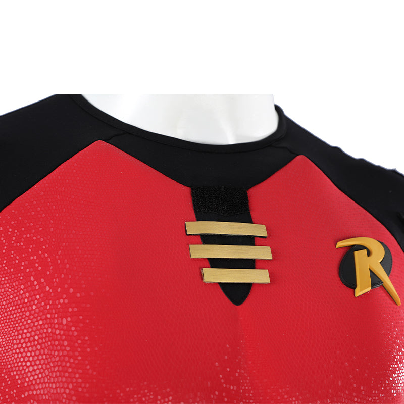 Tim Drake Red Robin Cosplay Costume Full Set Men Robin Superhero Outfit ACcosplay