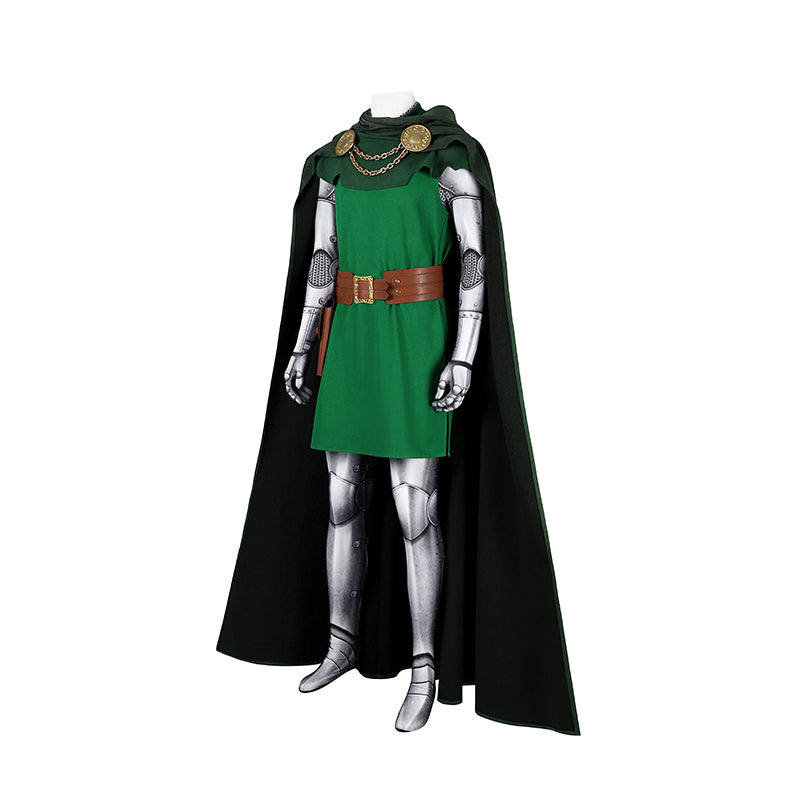 Fantastic Four Doctor Doom Cosplay Costume Jumpsuit Halloween Outfit ACcosplay