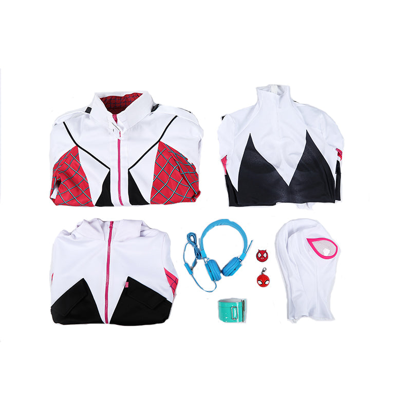 All-New Spider-Gwen Cosplay Costume The Ghost-Spider (2025) Halloween Outfit ACcosplay