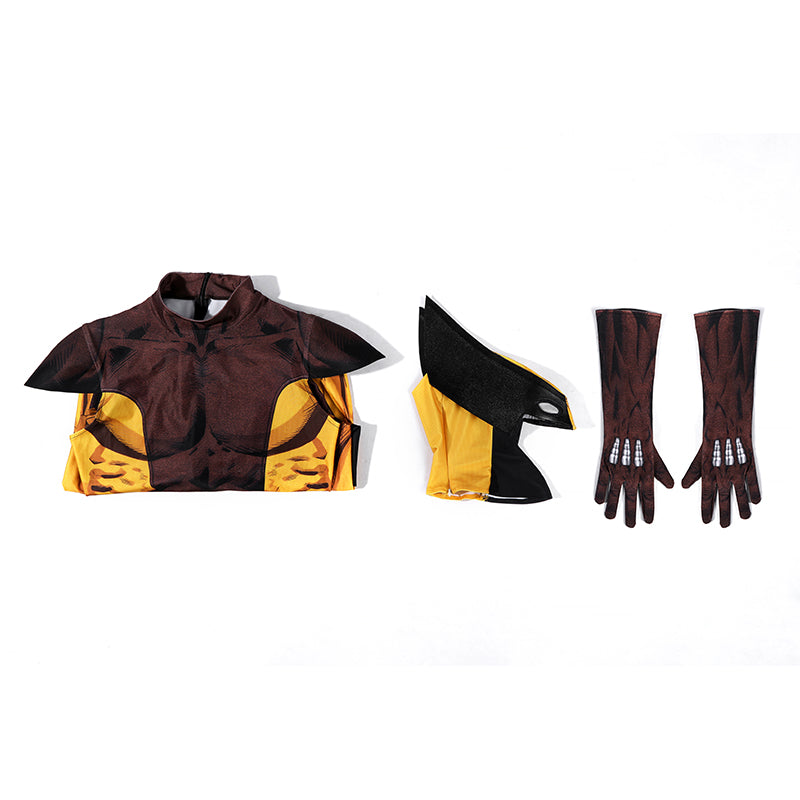 X-Men Wolverine Cosplay CostumeThe Brown Halloween Costume ACcosplay