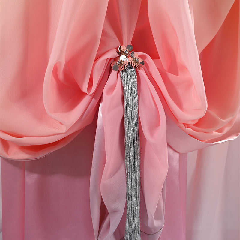 Star Wars 2 Attack of the Clones Padme Cosplay Costume Lake Dress Halloween Outfit ACcosplay