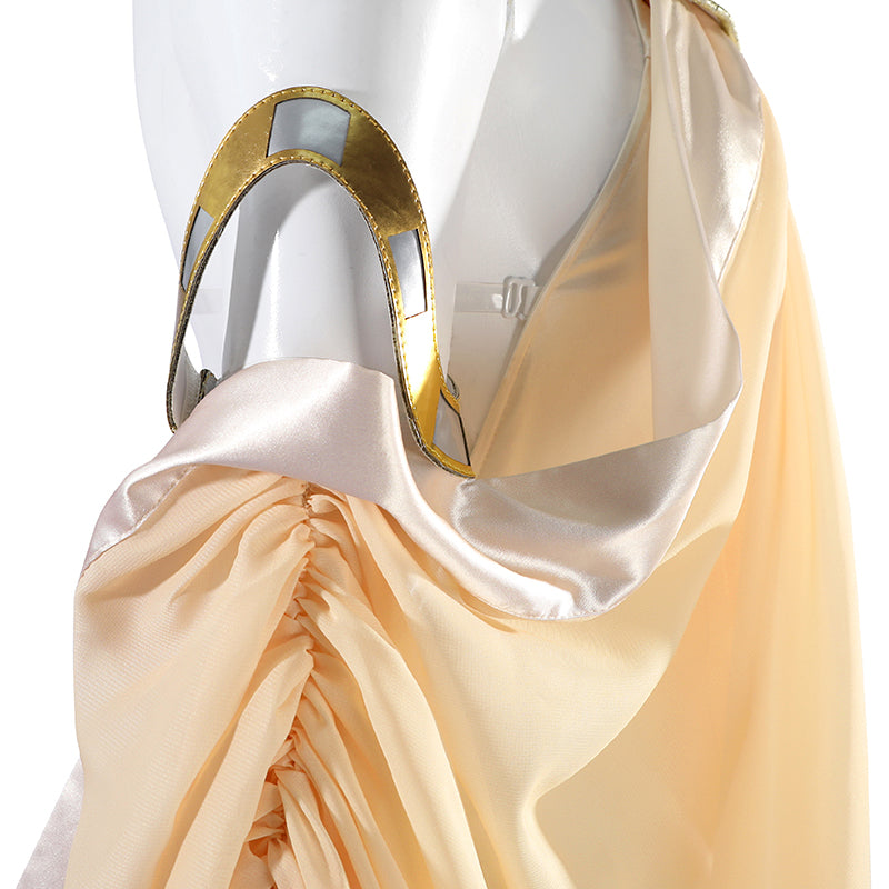 Star Wars 2 Attack of the Clones Padme Cosplay Costume Lake Dress Halloween Outfit ACcosplay