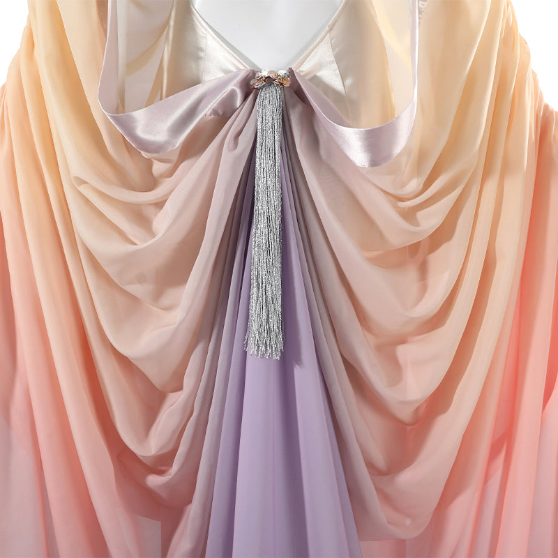 Star Wars 2 Attack of the Clones Padme Cosplay Costume Lake Dress Halloween Outfit ACcosplay