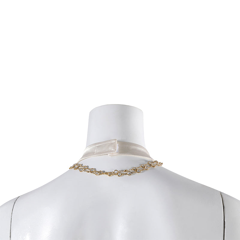 Star Wars 2 Attack of the Clones Padme Cosplay Costume Lake Dress Halloween Outfit ACcosplay