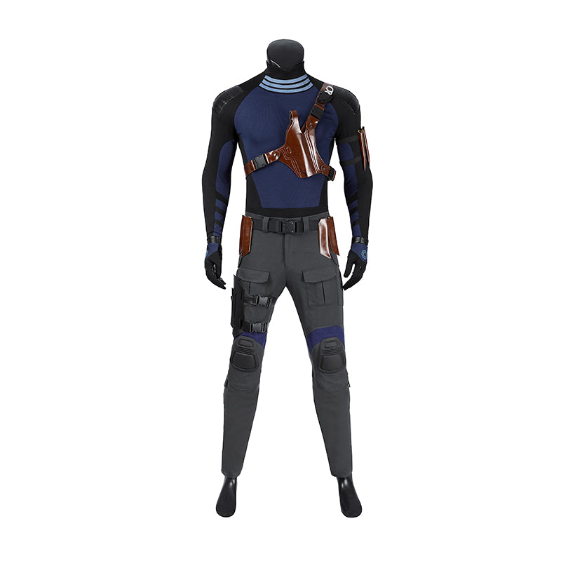 Daredevil Born Again2 Bullseye Cosplay Costume Halloween Outfit ACcosplay