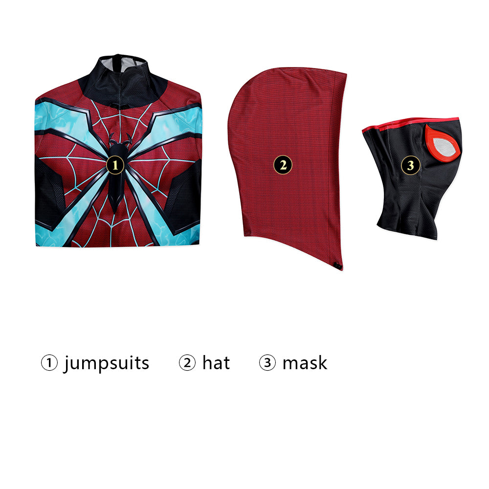 Marvel's Spider-Man 2: Evolve Suit Cosplay Costumes Halloween Outfit ACcosplay