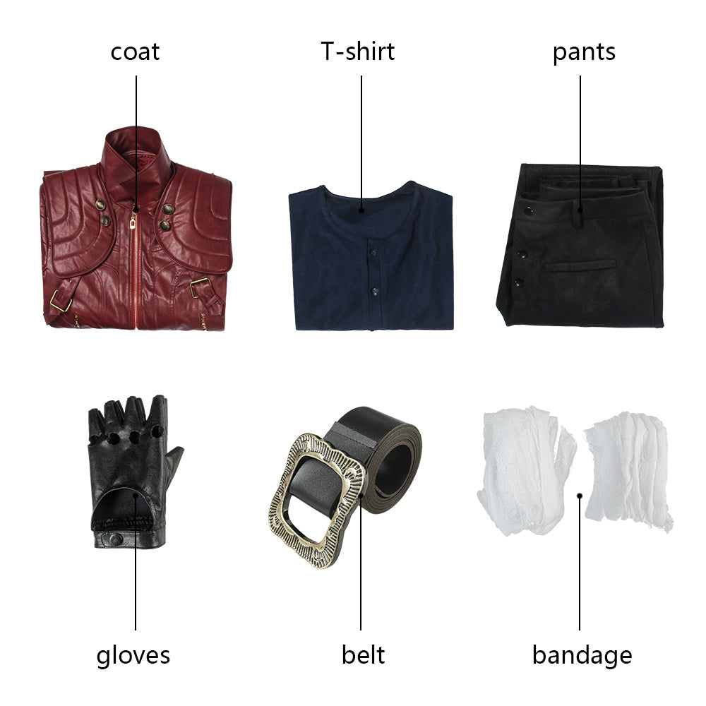 Devil May Cry 5 DMC5 Dante Cosplay Costume Halloween Outfit ACcosplay