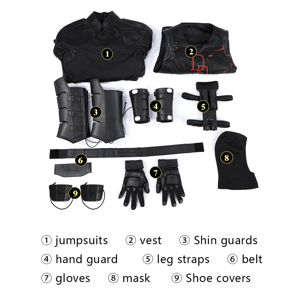 Daredevil: Born Again Season 2 Matt Murdock Cosplay Costume Ver2 ACcosplay