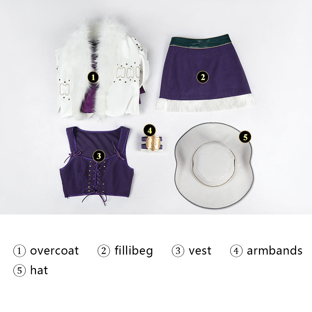 Ver2 One Piece Nico Robin Miss All Sunday Cosplay Costume Carnival Suit ACcosplay