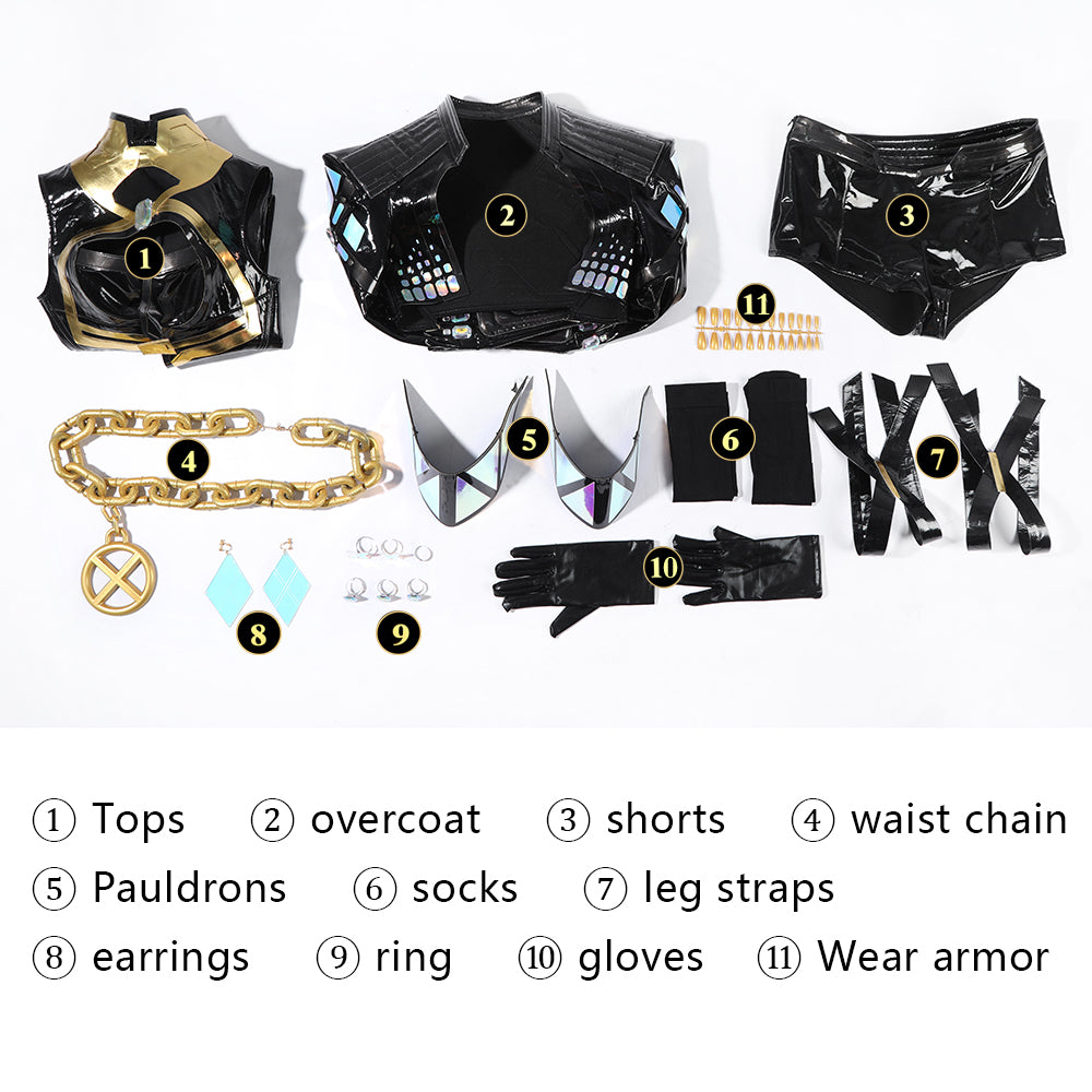 Marvel Rivals Emma Frost The White Queen Cosplay Costume X-Revolution Deluxe Suit ACcosplay