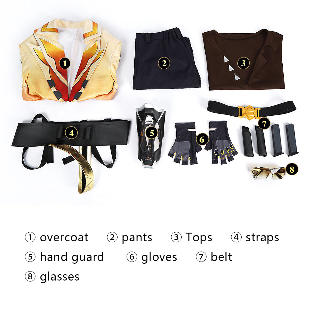 Valorant Tejo Cosplay Costume Halloween Outfit Game Cosplay ACcosplay