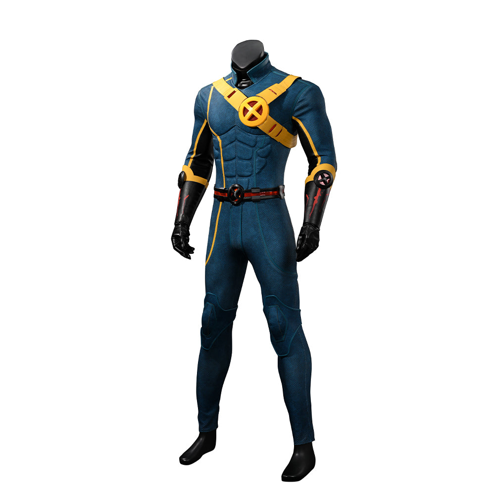 Marvel Rivals Cyclops Cosplay Costume Scott Summers Superhero Halloween Outfit ACcosplay