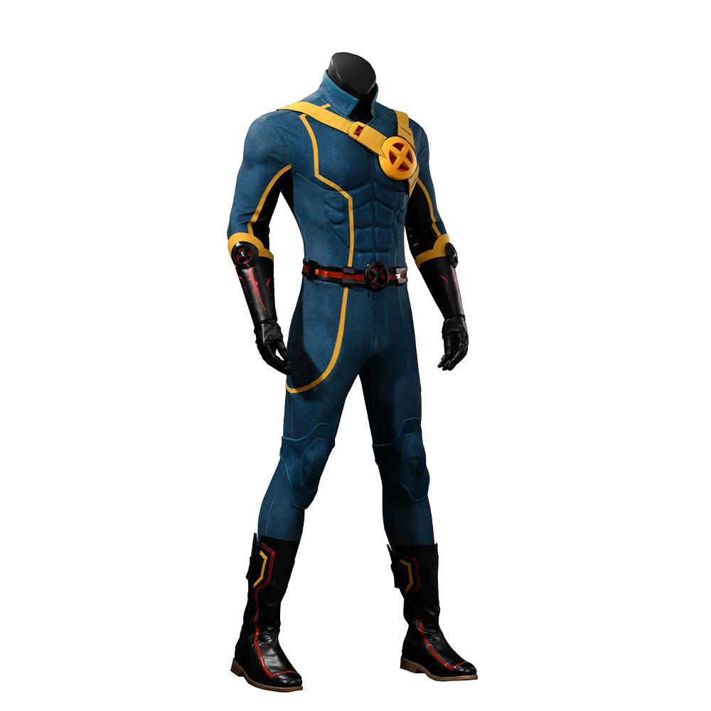 Marvel Rivals Cyclops Cosplay Costume Scott Summers Superhero Halloween Outfit ACcosplay