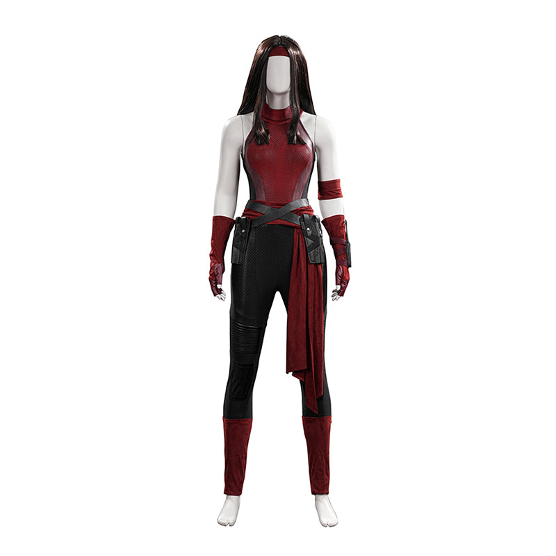Elektra Cosplay Costume Daredevil Born Again Season 3 Women's Halloween Outfit ACcosplay