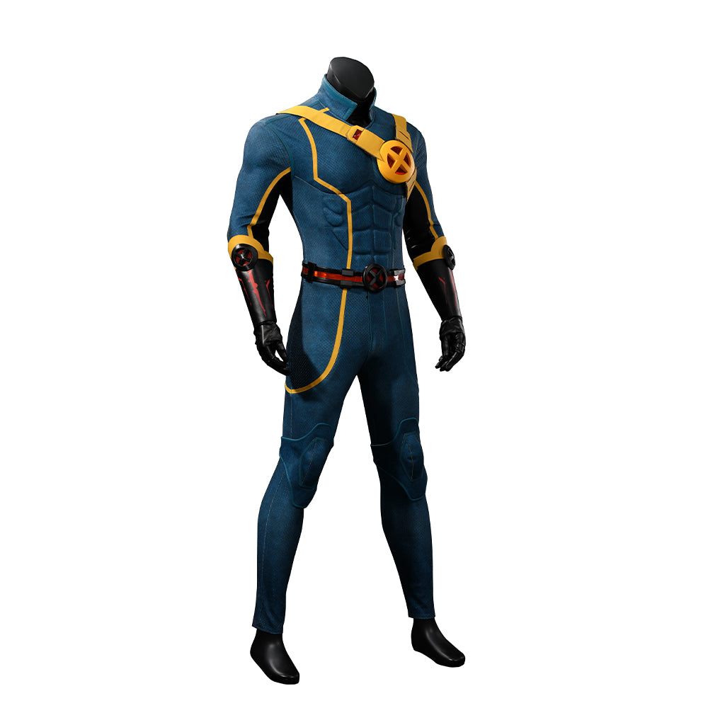 Marvel Rivals Cyclops Cosplay Costume Scott Summers Superhero Halloween Outfit ACcosplay