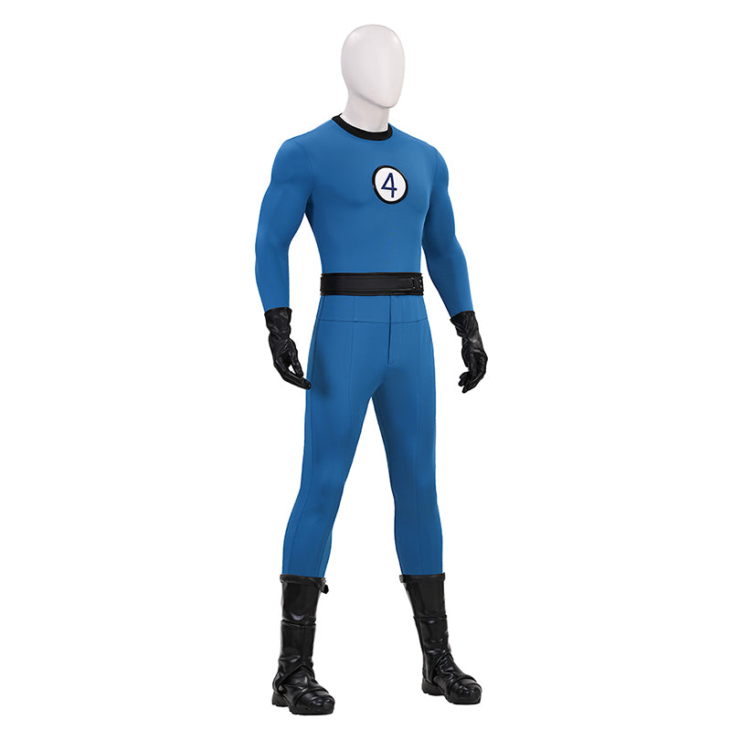 The Fantastic Four Mister Fantastic Reed Richard Jumpsuit Classic Suit ACcosplay