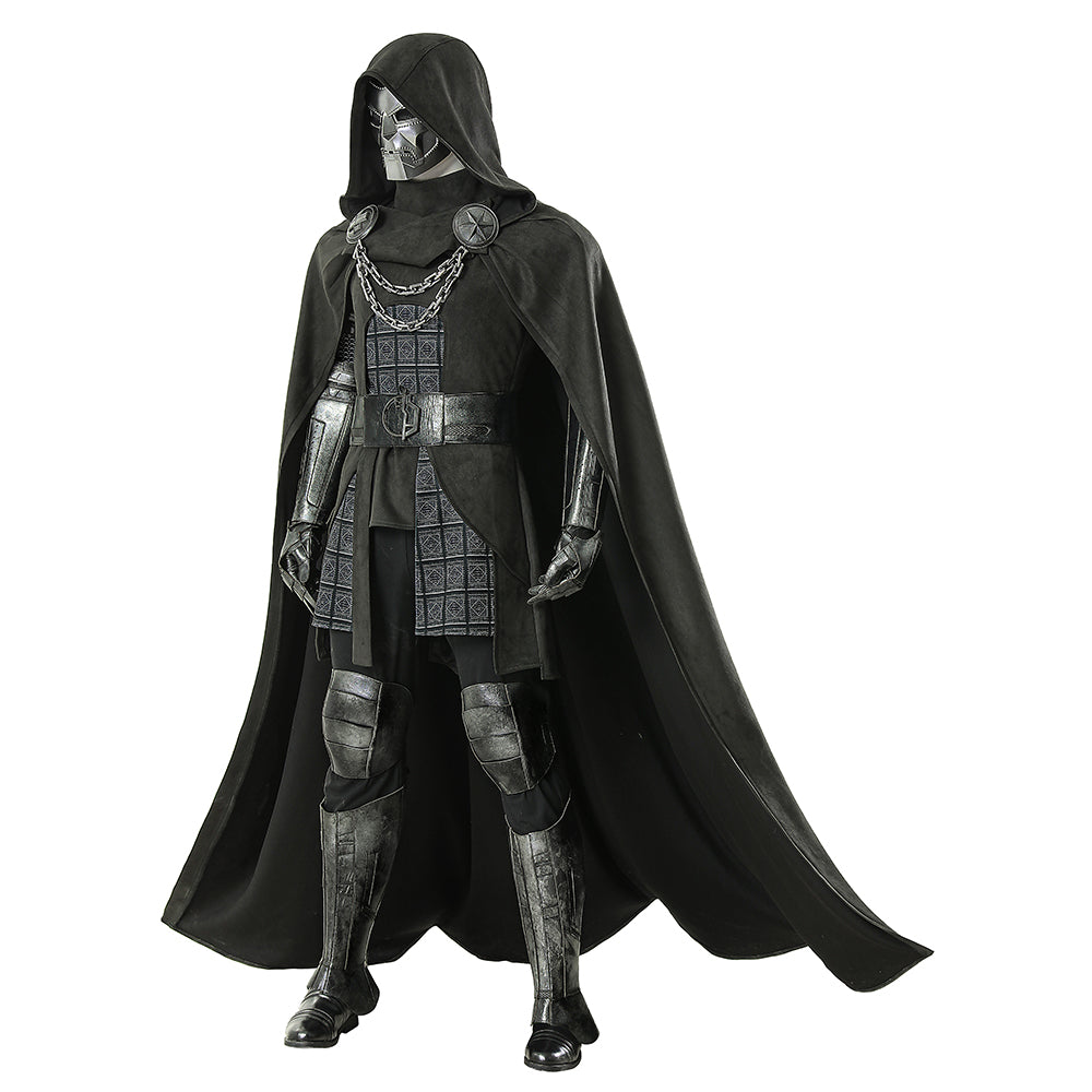 Avengers 5 Doctor Doom Dr. Victor von Doom Cosplay Costume Doomsday Halloween Suit