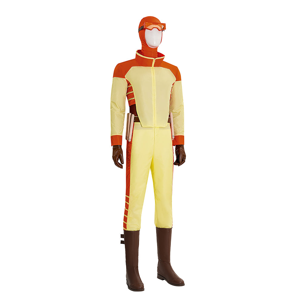 Invincible Rex Splode Cosplay Costume Halloween Yellow Suit ACcosplay
