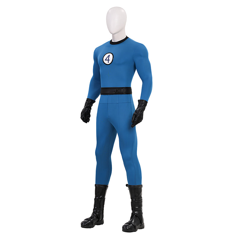 The Fantastic Four Mister Fantastic Reed Richard Jumpsuit Classic Suit ACcosplay