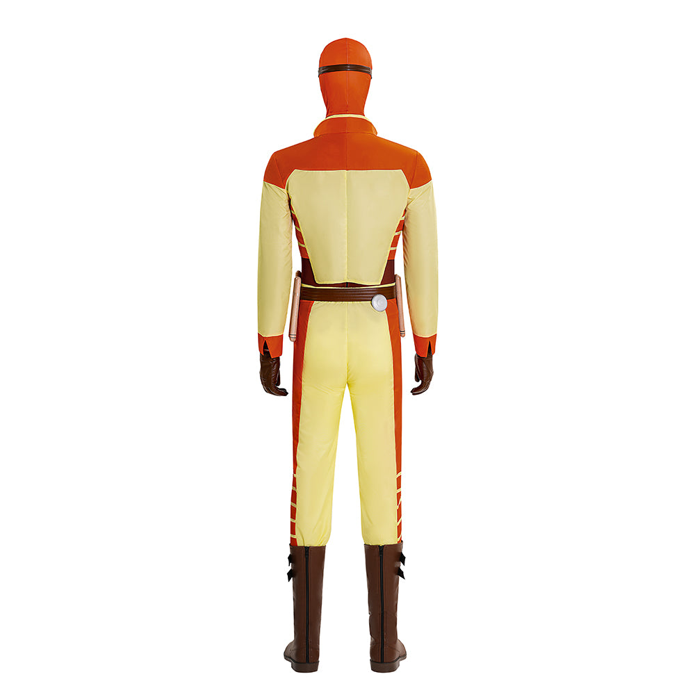 Invincible Rex Splode Cosplay Costume Halloween Yellow Suit ACcosplay
