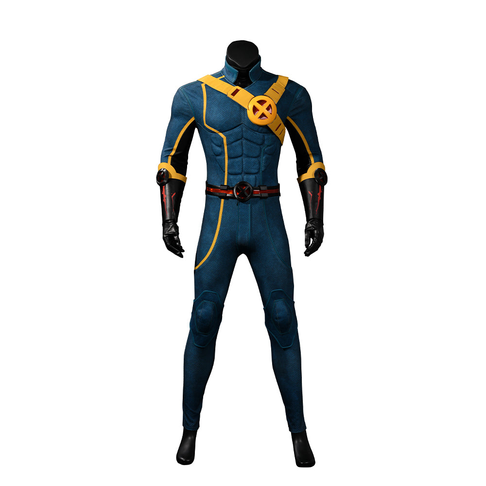 Marvel Rivals Cyclops Cosplay Costume Scott Summers Superhero Halloween Outfit ACcosplay