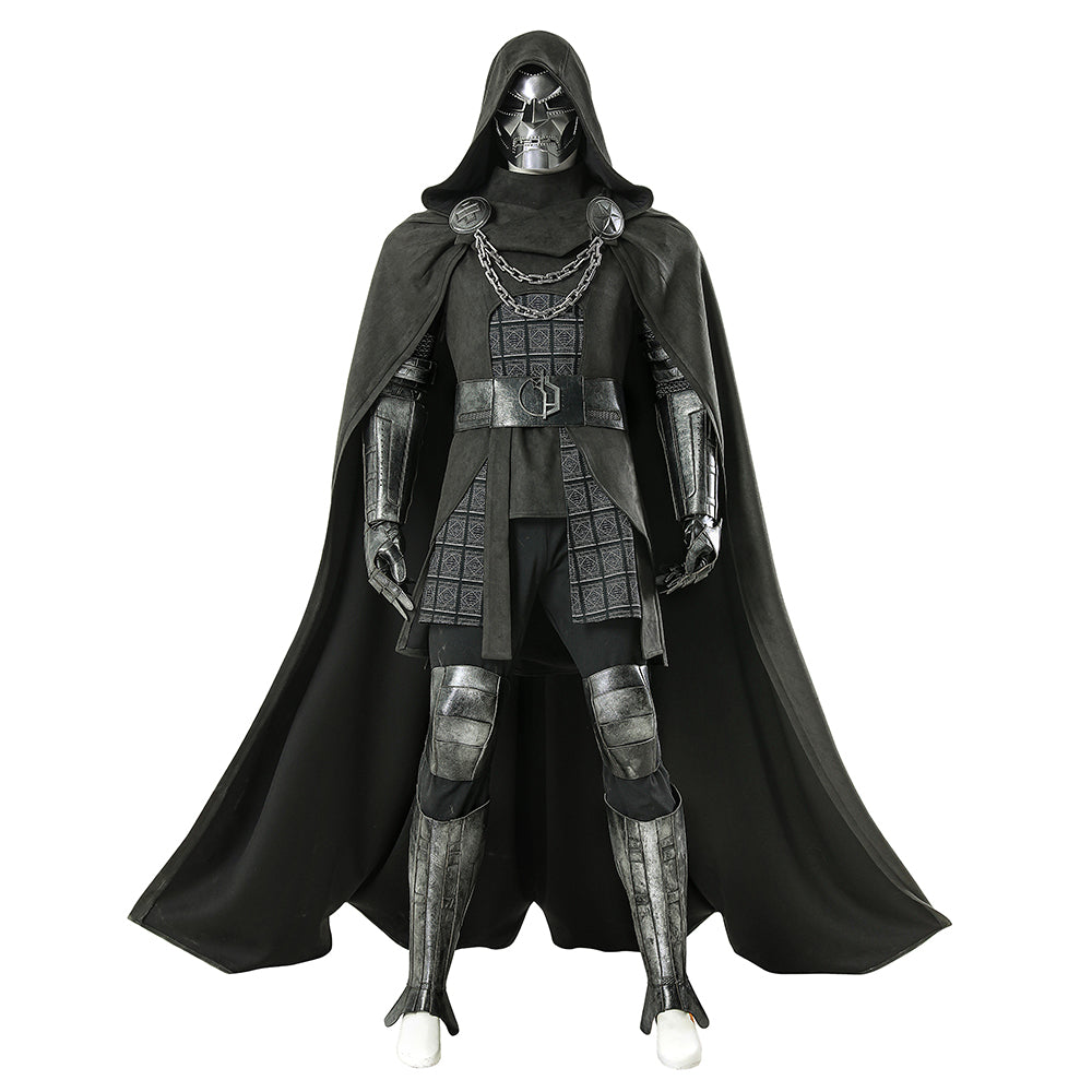 Avengers 5 Doctor Doom Dr. Victor von Doom Cosplay Costume Doomsday Halloween Suit