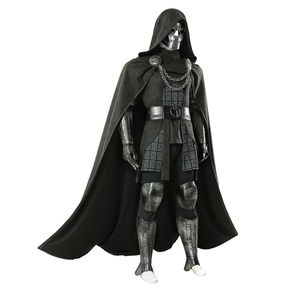 Avengers 5 Doctor Doom Dr. Victor von Doom Cosplay Costume Doomsday Halloween Suit