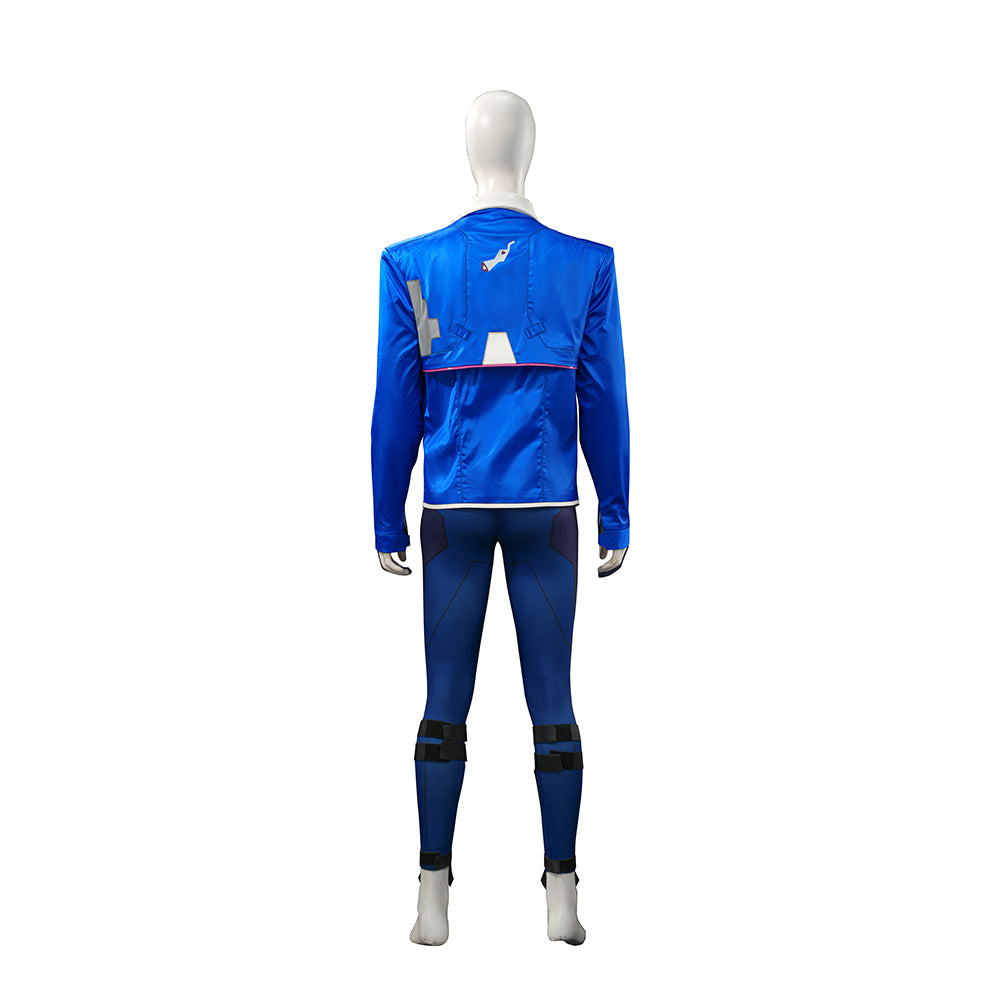 Cyberpunk Edgerunners 2 D Netrunner Cosplay Costume Halloween Carnival Suit ACcosplay
