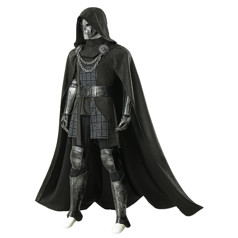 Avengers 5 Doctor Doom Dr. Victor von Doom Cosplay Costume Doomsday Halloween Suit