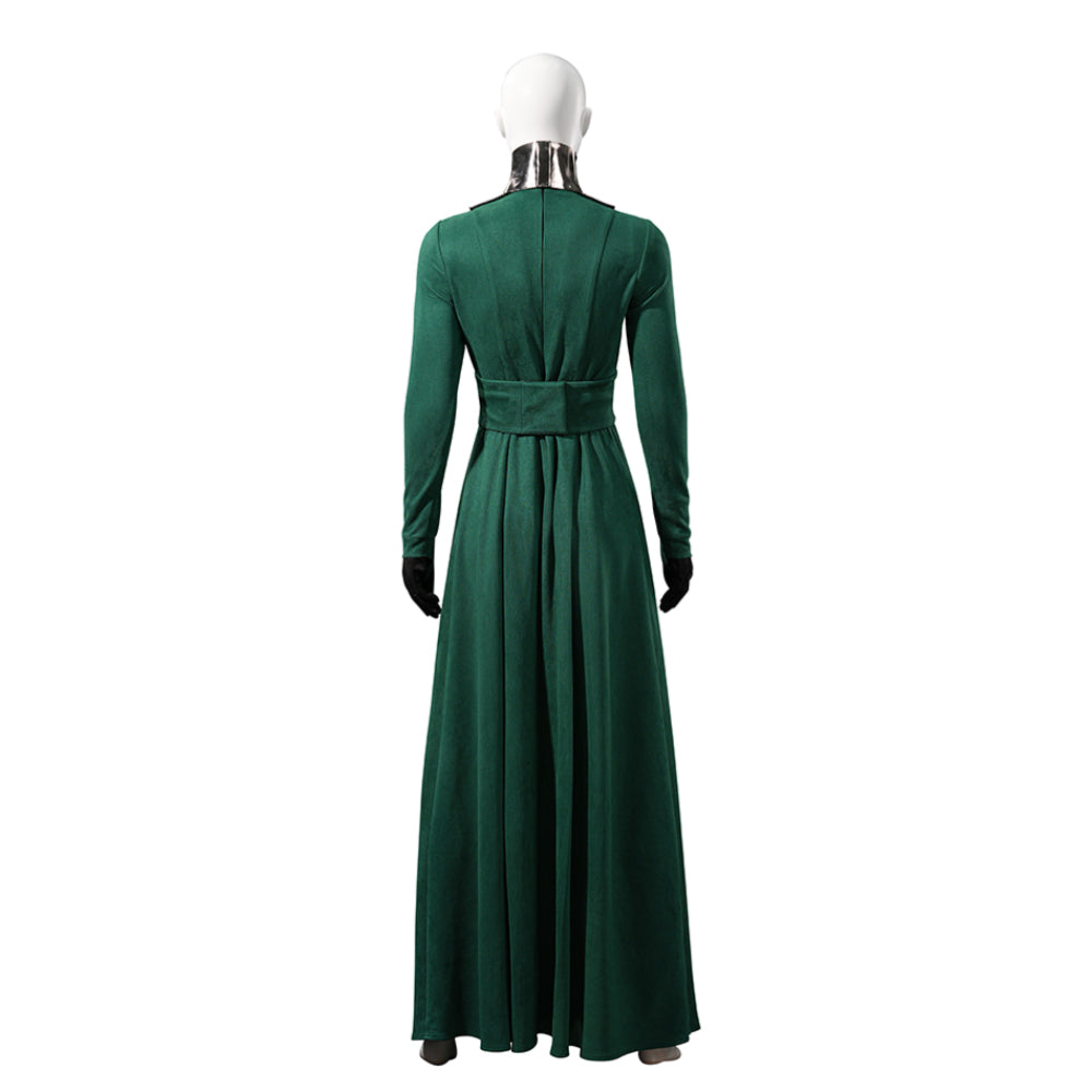 Avengers Doomsday Latverian Witch Cosplay Costume Female Halloween Green Suit ACcosplay