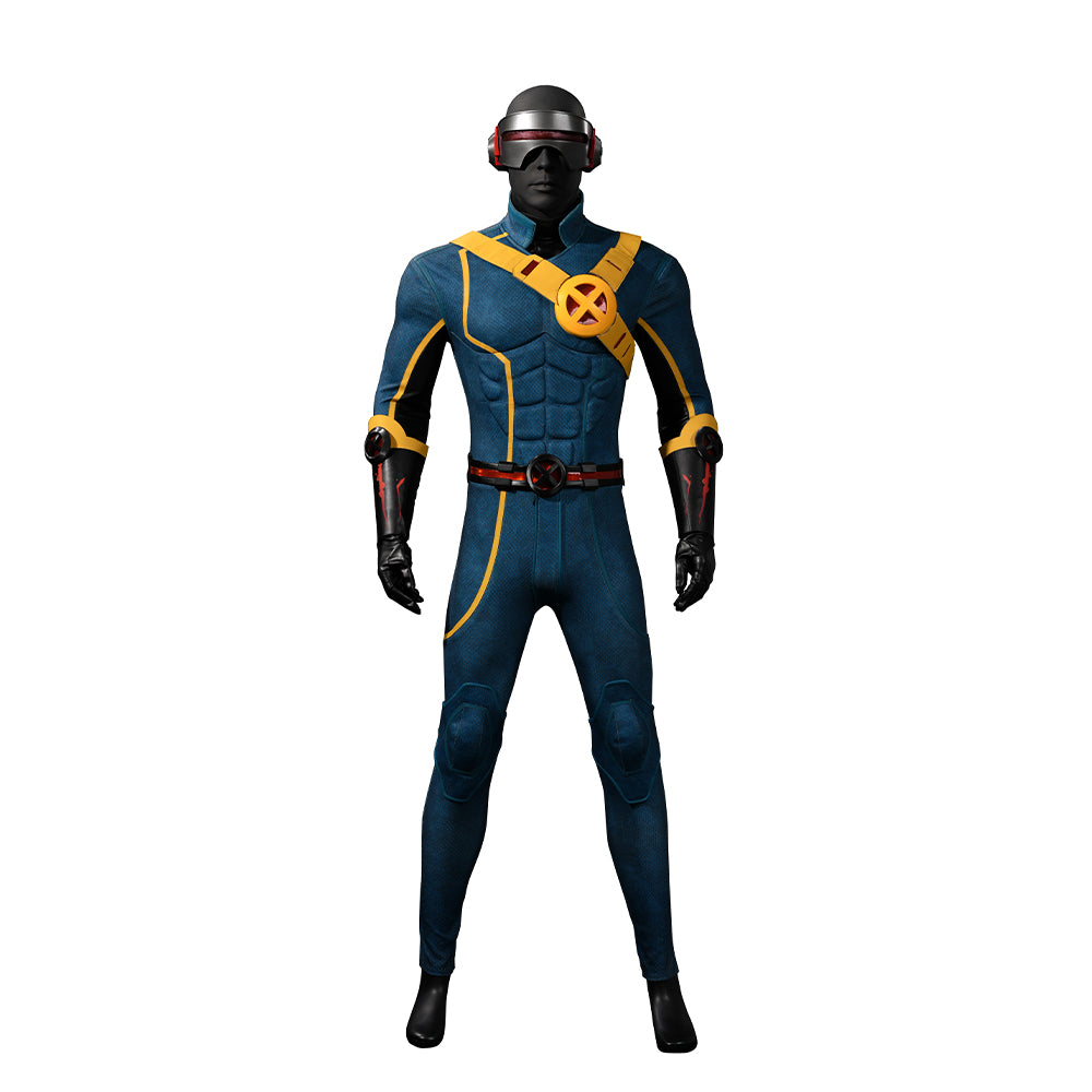 Marvel Rivals Cyclops Cosplay Costume Scott Summers Superhero Halloween Outfit ACcosplay