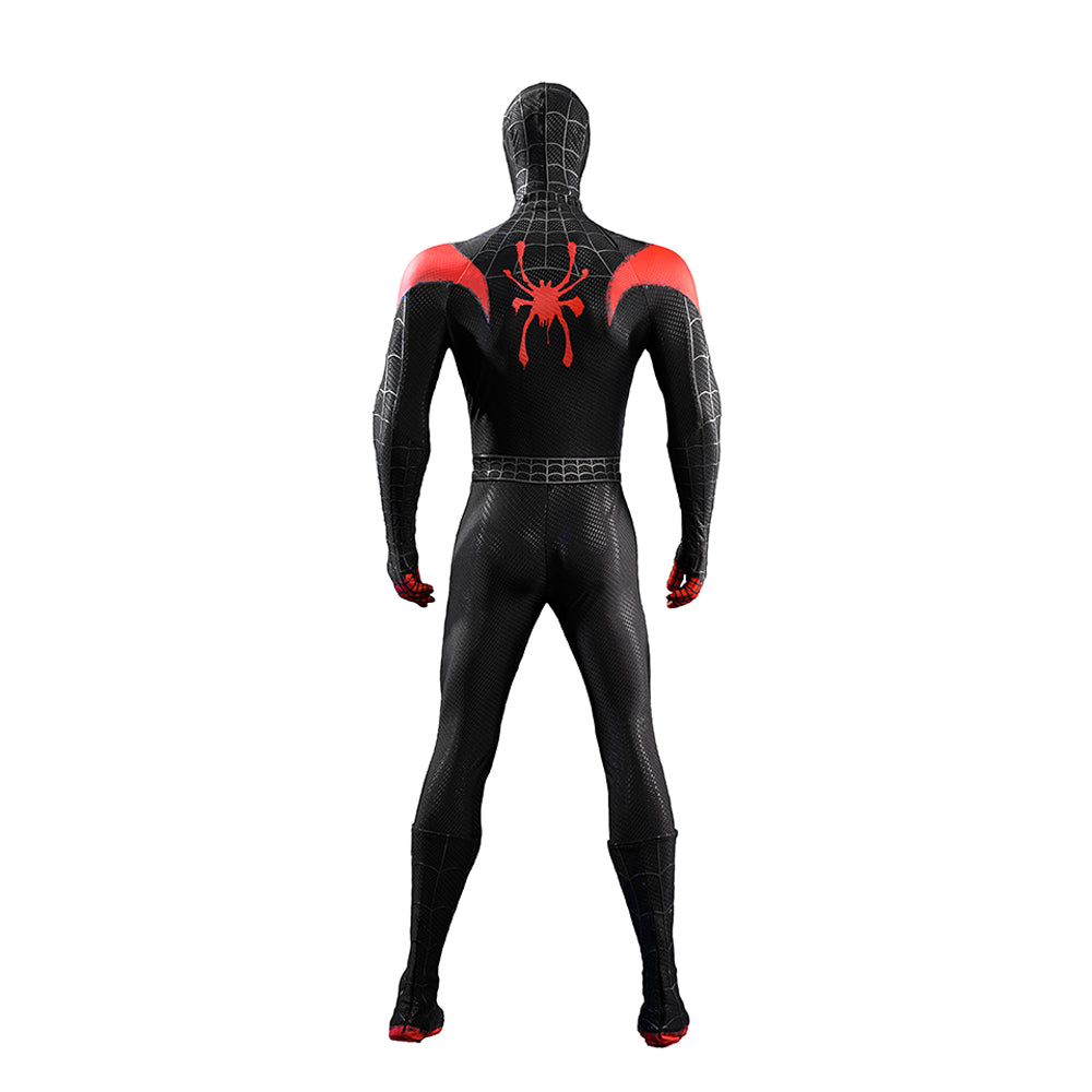 Spider-Man Into the Spider-Verse Miles Morales Cosplay Costume Halloween Jumpsuit ACcosplay