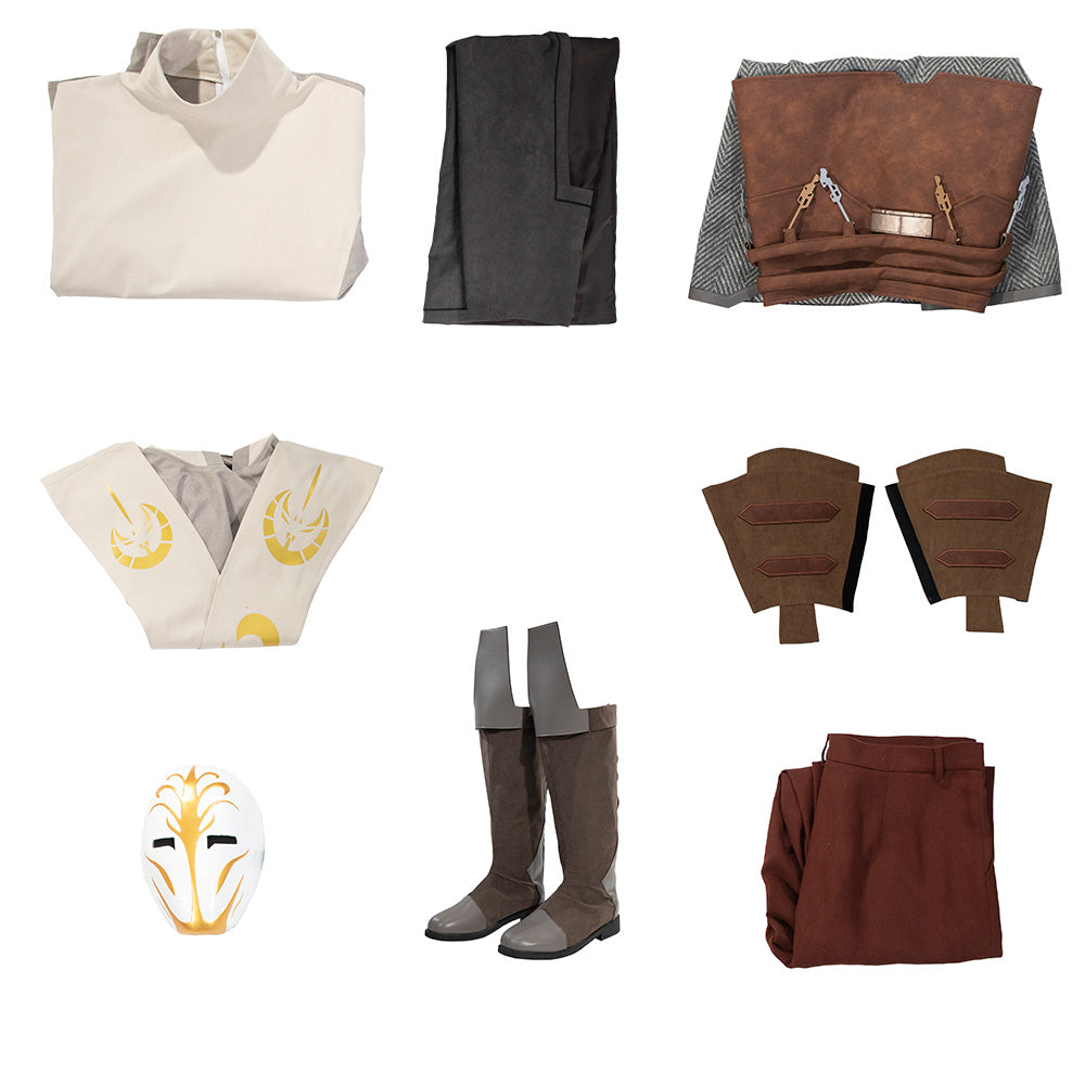 Star Wars Galaxy of Heroes Jedi Temple Guard Cosplay Costume Halloween Outfit ACcosplay