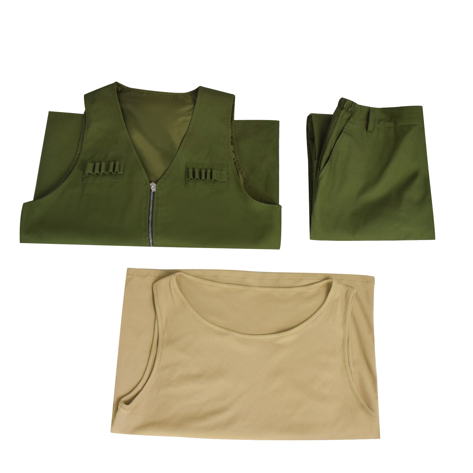 28 years later Dr. Ian Kelson Cosplay Costume Distressed Medical Green Outfit ACcosplay