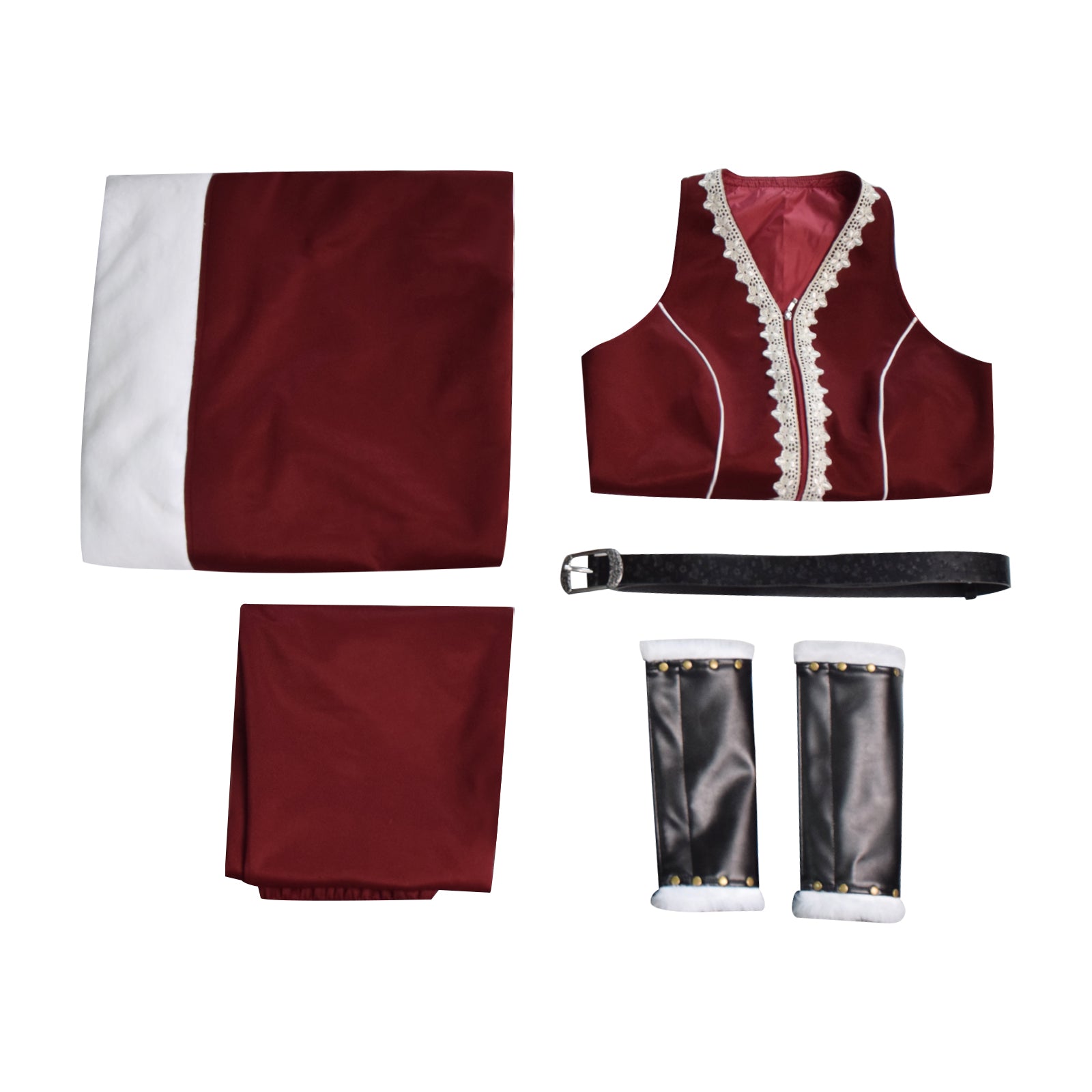 Violent Night 2 Mrs. Claus Cosplay Costume Christmas Mrs Claus Party Full Set ACcosplay