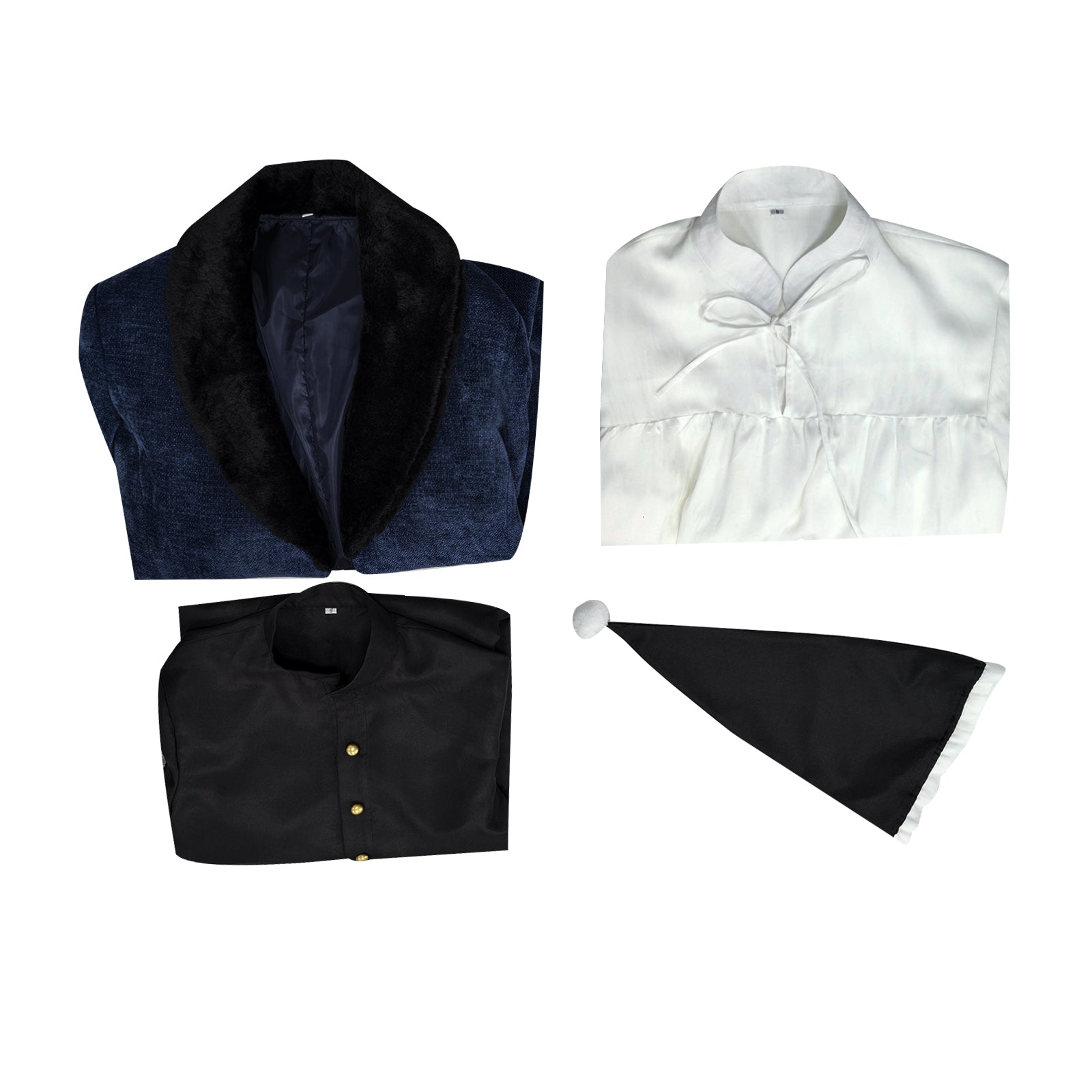 Ebenezer Scrooge Cosplay Costume  A Christmas Carol New Christmas Cosplay Suit ACcosplay